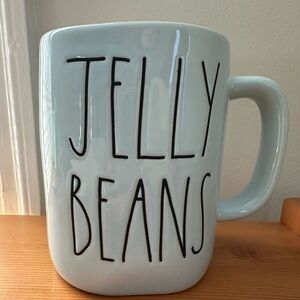 Rae Dunn Blue “Jelly Beans” Mug